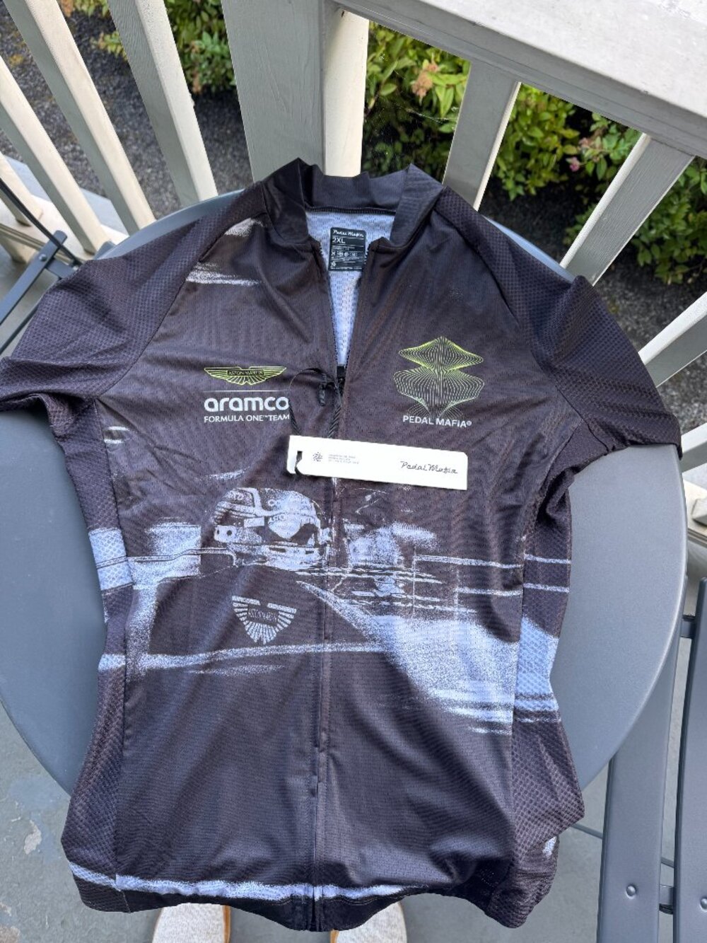 Pedal Mafia Women’s Aston Martin Aramco F1 Team Core Cycling Jersey